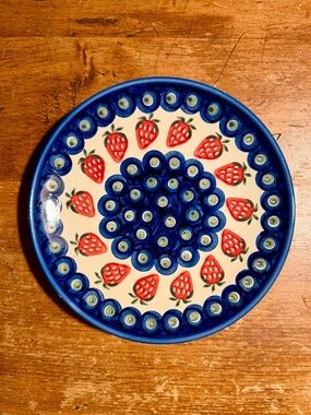 🍓Polish Strawberry Plate🍓